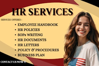 draft employee handbooks, sops, and business documentation professionally