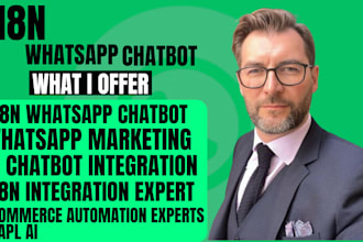 develop automated whatsapp chatbots using n8n and ai for your business
