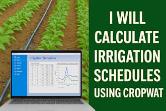 calculate crop water requirements using fao cropwat