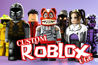 build custom roblox ugc, characters, bundles, and games