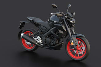 design 3drealistic sport vehicle, motorcycle concept,electric bike,bsa,3d render