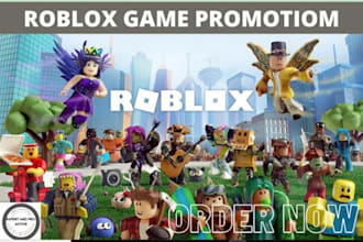 promote your roblox game on my stream