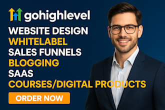 ghl gohighlevel landing page sales funnel go high level website expert chatbot