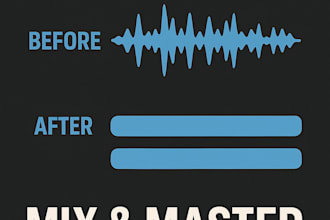 mix and master vocals or beat