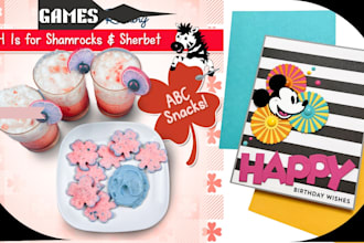 illustrate animal and alphabet cards for childrens card games