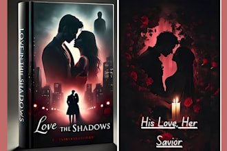 design custom fantasy book cover, dnd character, sci fi art, ebook design