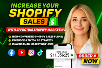 boost and promote shopify etsy ebay marketing sales funnel SEO sales traffic