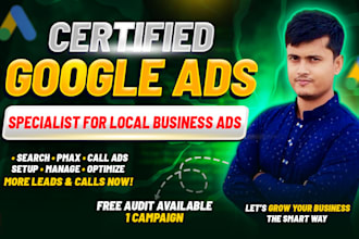do google ads adwords local business campaigns setup to get quality leads, calls