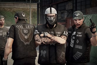 create fivem custom eup gang, staff clothing kuttes mc mc vest,biker clothing