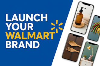 launch walmart wfs product with research sourcing, SEO and PPC advertising