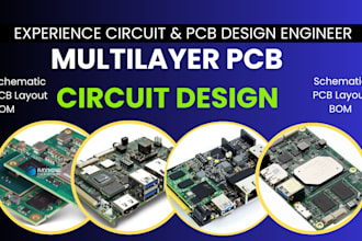 design circuit schematic, pcb boards, pcb layout, gerber files design software