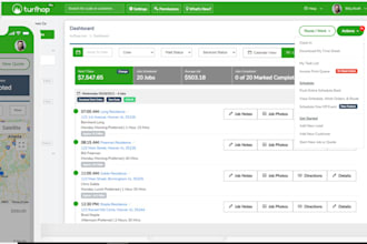 setup lawn care CRM turfhop realgreen workwave landmark lmn arborgold yardbook