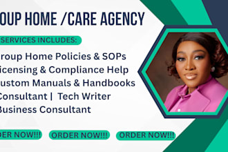 help you start and license group home or care agency