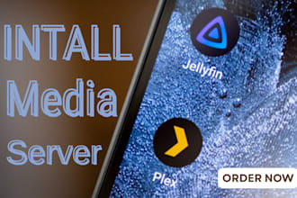 install and configure your plex, jellyfin, or home media server setup securely