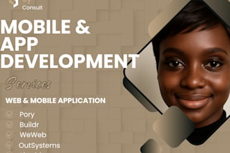 build bildr, outsystems, pory, softr, weweb, thunkable, airtable, supabase app