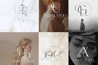do fashion, beauty, cosmetic spa hair salon logo