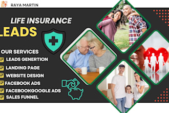 generate life insurance leads insurance website health insurance smm final expen