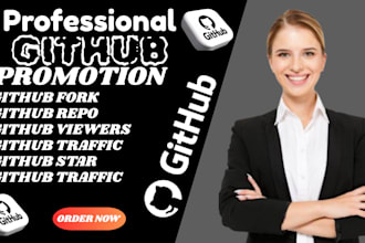 do organic github promotion and increase more followers
