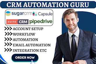 setup zohocrm pipedrive freshsales automation nimble agilecrm streak integration