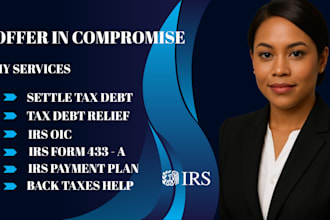 help settle tax debt and negotiate offer in compromise