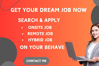 search and apply jobs or find remote jobs on your behalf