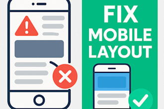 fix HTML, CSS styling or javascript logic errors