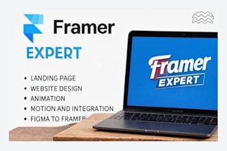 develop framer website, figma to framer conversion, design framer landing page