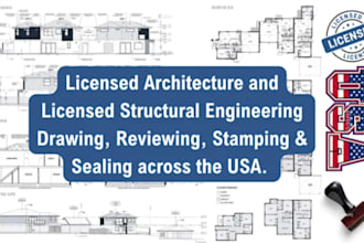 stamp city permit drawings deck safety plan mep garage design