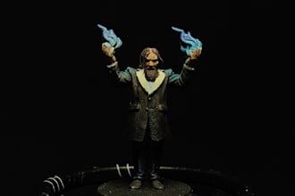 miniature painting for warhammer, dnd or board games