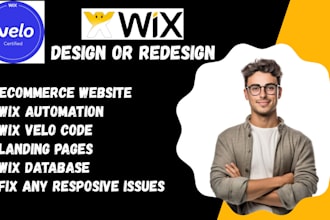 wix velo code wix website redesign wix code wix website design wix database