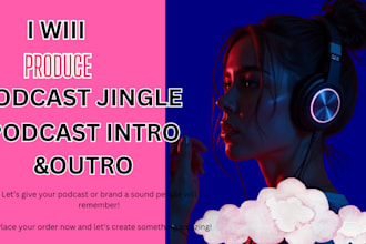 produce podcast jingle podcast intro outro brand jingle radio jingle dj intro