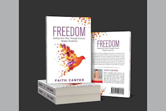 design your book and ebook cover, paperback design for amazon kindle standard