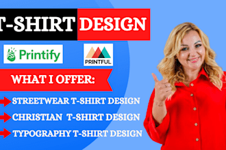 do custom vintage, t shirt design, clothing brand graphics design for etsy shop