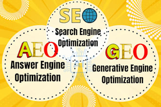 optimize your website for google and ai search with SEO, aeo, and GEO