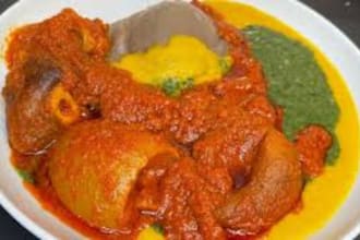 teach you how to make amala and ewedu