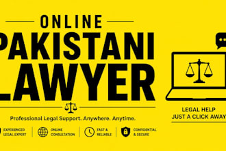 be your online lawyer in pakistan
