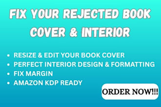 fix margin, edit, resize and other errors in your manuscript