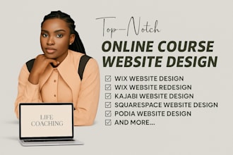 business coach website, life coaching website, wix website design, life coaching