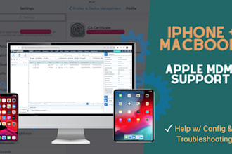 support you with apple and ios technical tasks