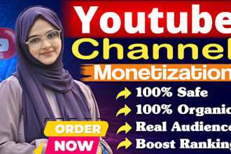 fast organic youtube channel promotion for monetization