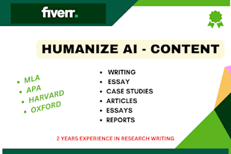 professionally humanize ai content