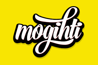 design custom typography logo
