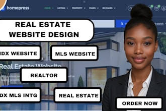 build realtor agent real estate website with idx mls integrated wordpress kvcore