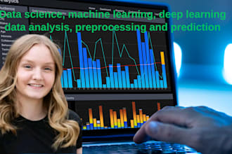 do data science, data analysis, preprocessing and prediction