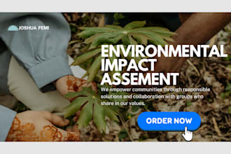 make environmental impact assessment for your project