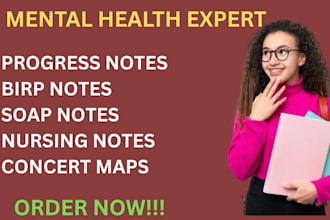 do nursing care plan, picot concept map, soap, and progress notes