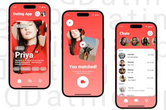 build dating app, social media app, live streaming app, video steaming app