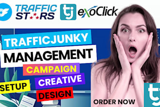 setup, design trafficjunky, exoclick, onlyfans banner, erotic campaign