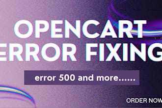 fix errors, bugs, and issues on your mozello, strikingly, opencart, or pensight