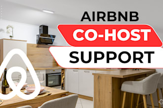 co host your airbnb listing and assist with setup